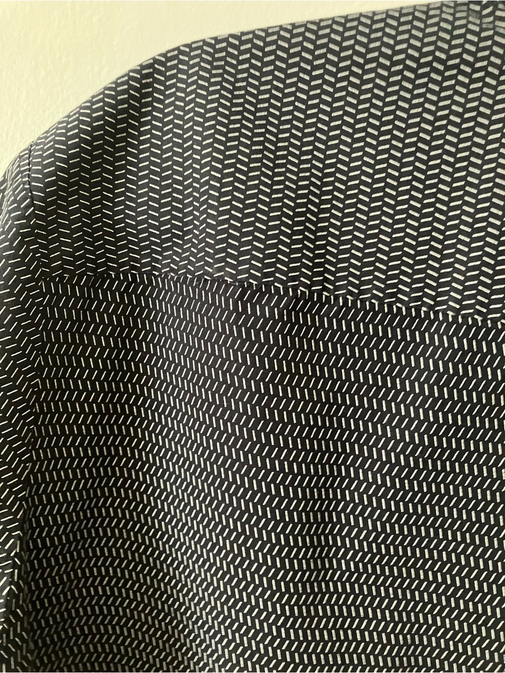 COS Black Micro-Pattern Polo - Picture 7 of 9